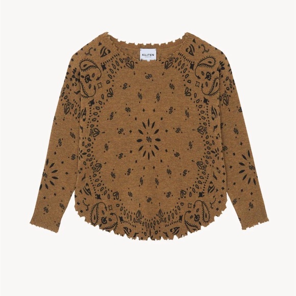 Kujten Sweaters - Kutjen Women's Brown Sweater